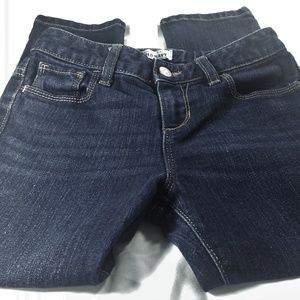 OldNavy Girls Sz 10 Regular Dark Wash Stretch Jean